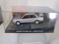 1/43 FABBRI VOITURE JAMES BOND 007 MASERATI BITURBO 425 "LICENCE TO KILL"