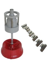 Equilibreuse de Roue Manuelle Portable + 150 Plombs Masses à Frapper Alu / Alumi