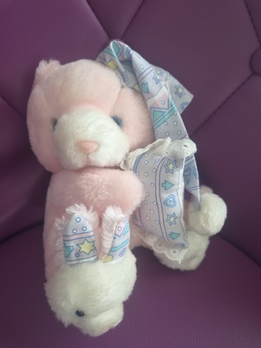 Ours peluche vertbaudet rose - ours,