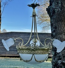 Superbe lustre Bronze Art