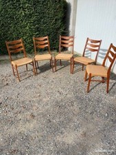 Arne Wahl Iversen 5 Chairs - SCANDINAVIAN CHAIRS Denmark