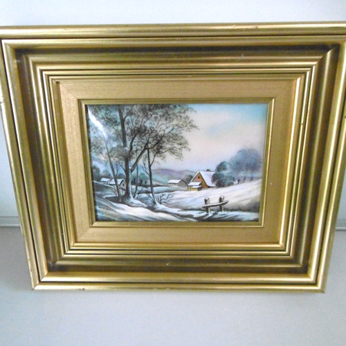 Tableau emaux restoueix - emaux,