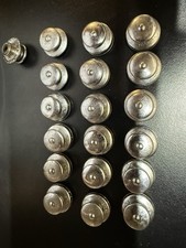 1 Mercedes W111 W112 W113 Cabriolet Soft Top Boot Cover Snap Button 0009883879