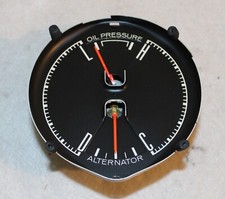 1967 Mustang Convertible Coupe GT GTA Fastback ORIG DASH OIL - ALTERNATOR GAUGES