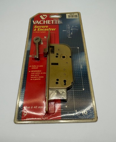 Serrure encastrer vachette - serrure,