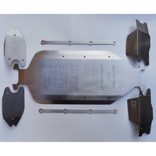 Chassis en acier inoxydable pare-chocs pour Arrma Kraton EXB 8S 1/5 Voiture RC