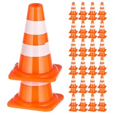  Lot de 100 mini cônes de signalisation – Mini panneaux de stationnement