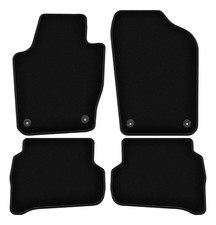 Tapis de sol en velours noir