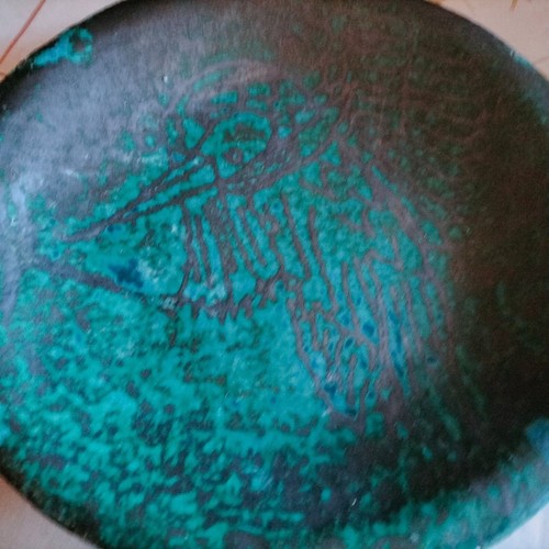 Superbe plat oiseau stylisé - oiseau,