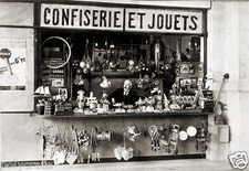 Old boutique confiserie toys Gare Montparnasse Paris Georges Méliès repro