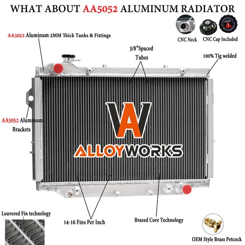 Row radiator fits toyota - row,
