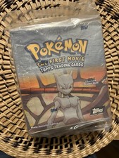 Pokemon The First Movie Display TCG Topps Mewtwo 36 Booster Display
