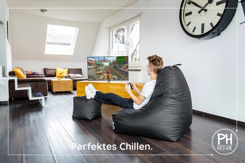 Patchhome pouf siège sac - pouf,