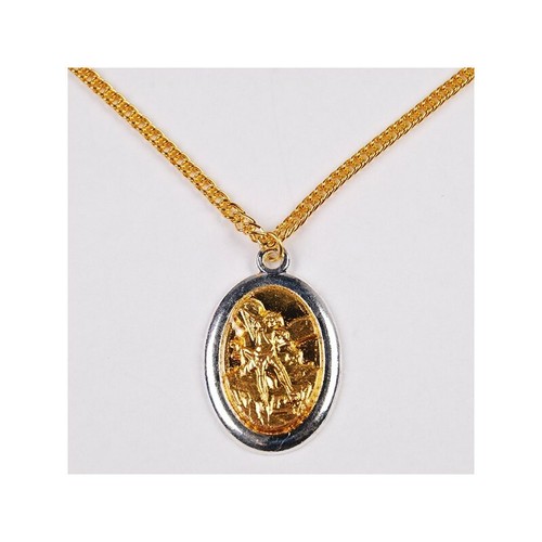 Medaille saint michel avec - medaille, de