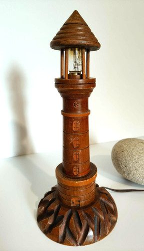Ancienne lampe table - de,