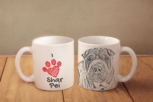 Shar pei tasse j - shar-pei,