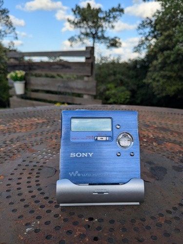 Sony r909 blue recording - sony, mz-r909