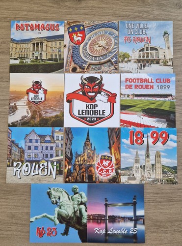 Lot stickers ultras foot - 11,