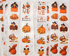 25 Thanksgiving/Fall Stickers/Scrapbooking/Planners/Crafts/Journals/1 inch