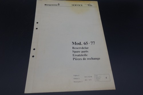 Husqvarna tronçonneuse 77 - 65,