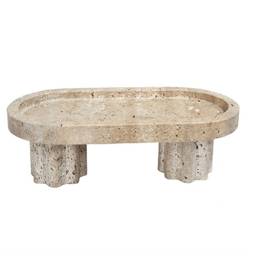 Plateau travertin beige - plateau,