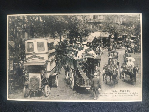 Carte postale paris - carte,