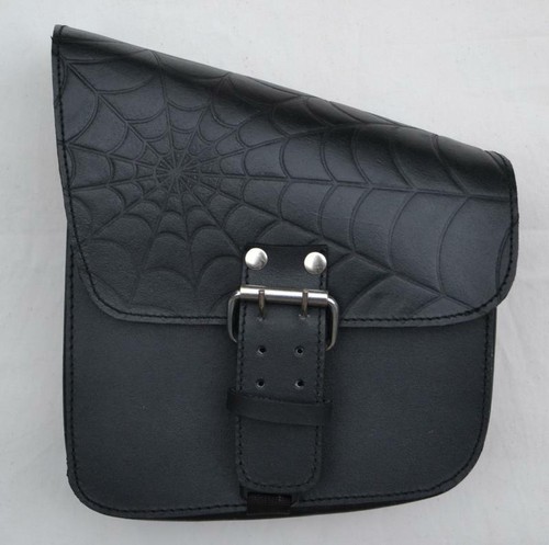 Sacoche latérale cuir - latérale, en