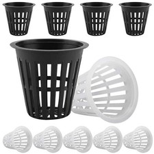Paniers Hydroponiques Plastique Pot Plantation Hydroponique Réutilisable Pani...