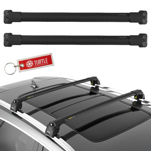 Turtle alu noir barres - noir, toit