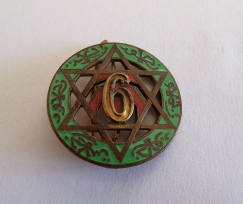 Insigne militaire - insigne, 6°