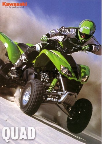 Brochure moto kawasaki kfx - brochure,