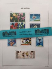 San Marino 2010-2019 very fine MNH collection in DAVO album High FACE Value TOP!