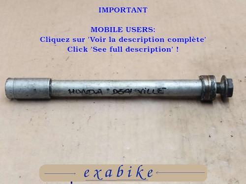 Axe roue avant pour - axe, de