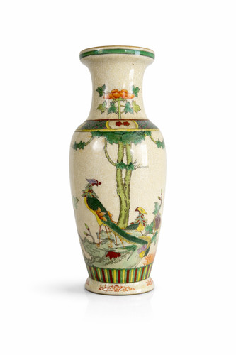 Vase chinois ancien - , faïence