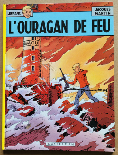 Lefranc ouragan de feu j - l'ouragan,