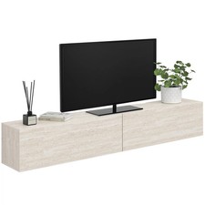 Meuble TV 180 cm suspendu ELIO