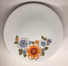 Lot1 De 4 Petites Assiettes En Porcelaine Signées MITTERTEICH BAVARIA D 17,5 Cm