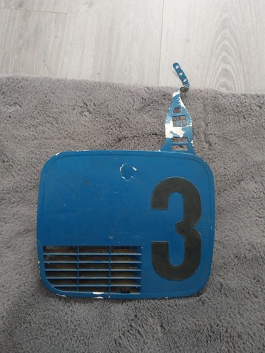 Yz80 front number - plate, plaque