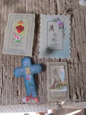 Lot 4 images pieuse celluloïd