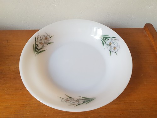 Plat creux arcopal décor - plat,