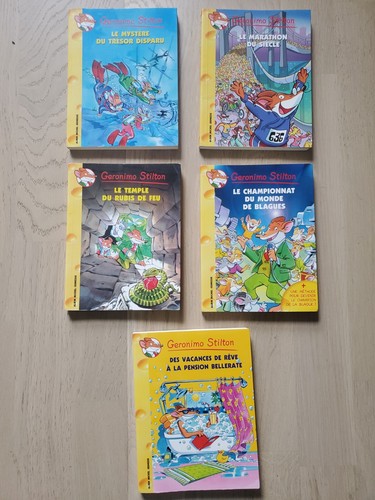 Lot livres géronimo - livres,