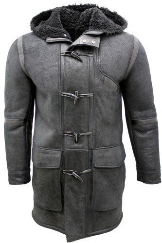 Homme noir neuf hiver cuir - neuf,