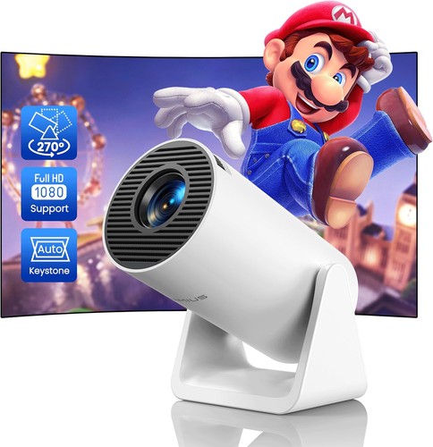 Mini projecteur 1080p fhd - mini, 4k