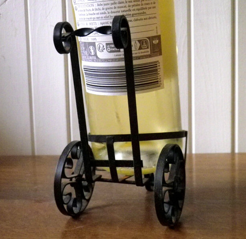 Ancien petit caddie - , porte