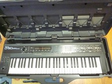 Roland D-50 61-Key Keyboard Synthesizer w/ Hard Case Used Japan