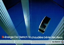 Advertising 1019 1989 De Dietrich Bi-Energy Boiler (2 pages)