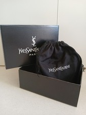 Saint Laurent Mini Black Leather Bag