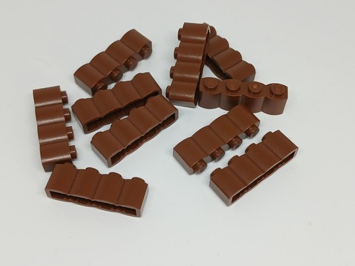 Lego 10x brique bûche 1 - lego, :