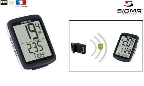 Compteur vélo sans fils sigma - compteur,