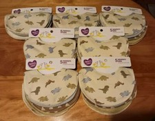 Parent Choice Newborn Baby 5 Pack Bibs Stay Dry Lining Soft Absorb QUANTITY DISC